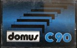 Compact Cassette Domus 90 Type I Normal Hungary