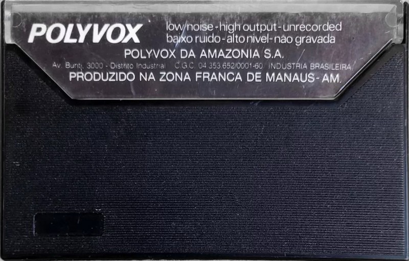 Compact Cassette Polyvox 60 Type I Normal Brazil