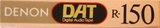 Digital Audio Tape Denon 150 "R-150DT W" Type IV Metal 1993 North America
