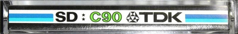 Compact Cassette TDK SD 90 Type I Normal 1973 USA
