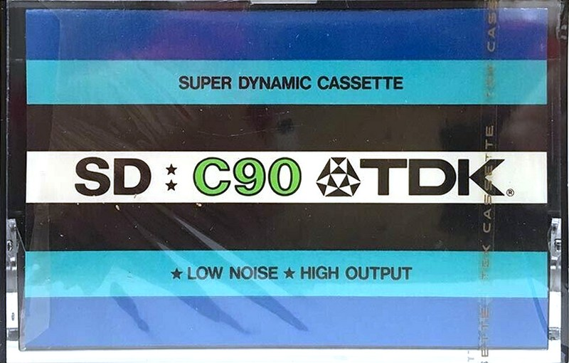 Compact Cassette TDK SD 90 Type I Normal 1973 USA