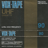 Compact Cassette Vox-Tape 90 "UHF" Type I Normal Yugoslavia