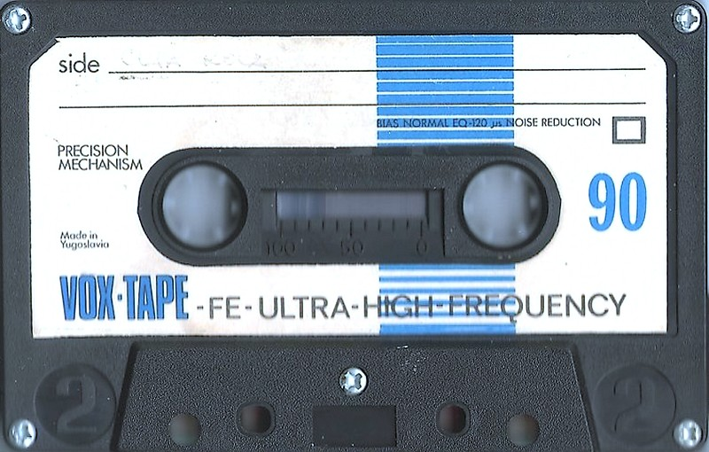 Compact Cassette: Jugoton Vox-Tape -  90