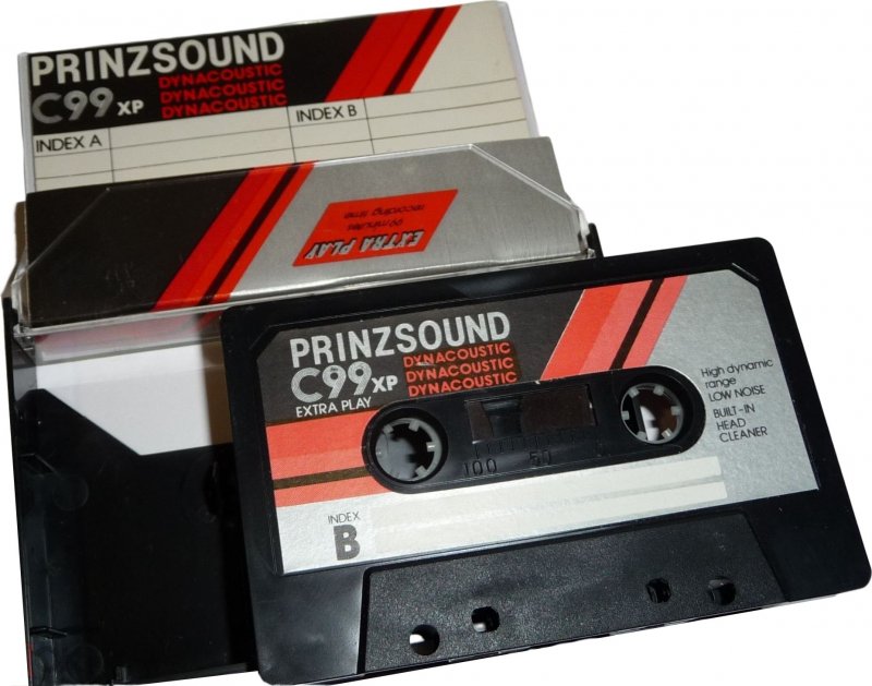 Compact Cassette Prinzsound 99 "Dynacoustic C99XP" Type I Normal Unknown Country