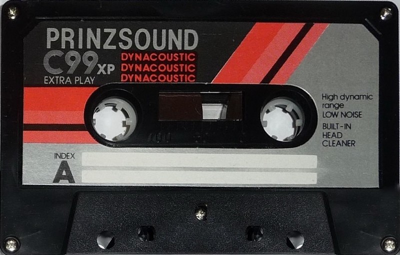 Compact Cassette Prinzsound 99 "Dynacoustic C99XP" Type I Normal Unknown Country