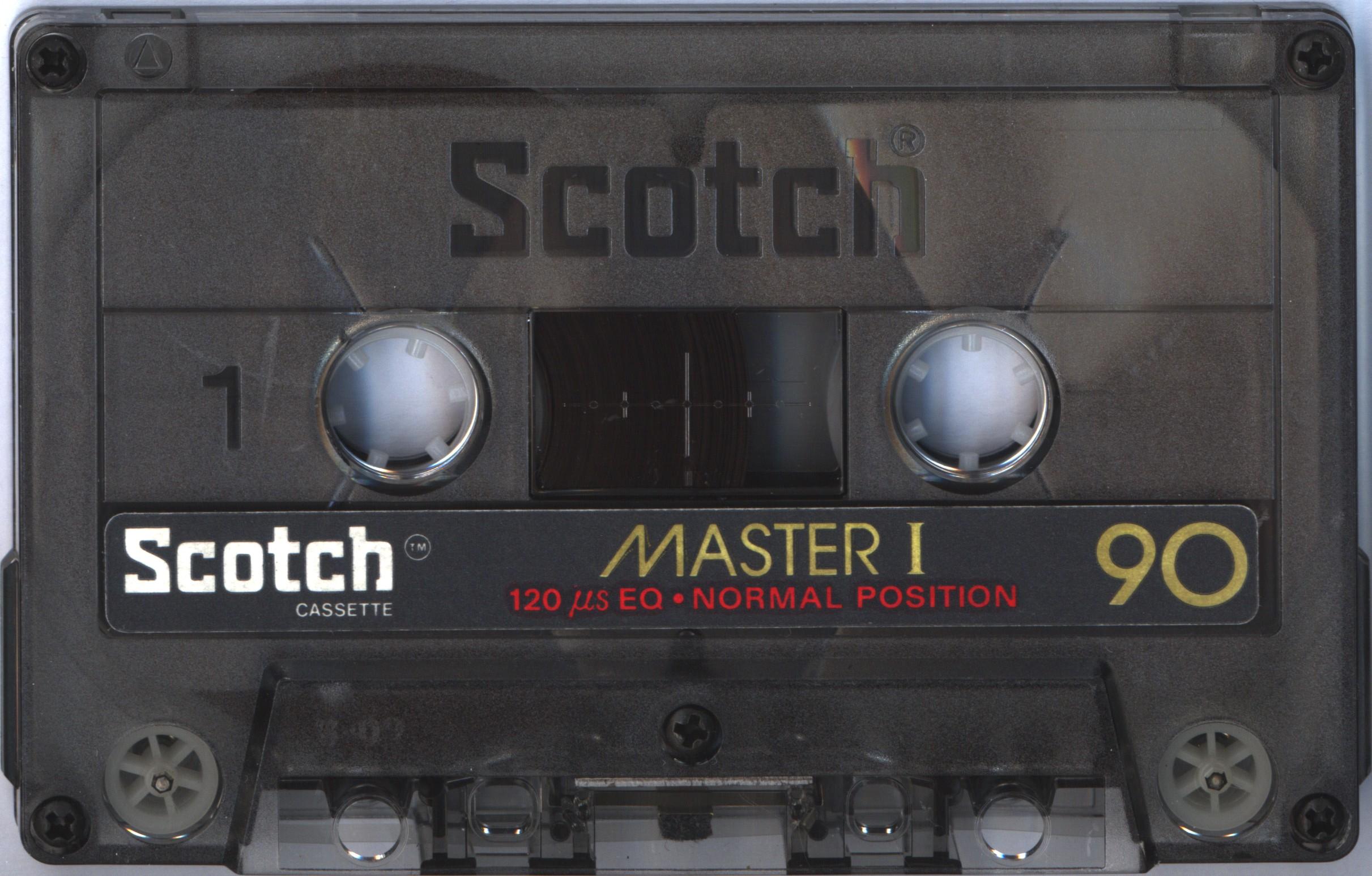 Compact Cassette Scotch Master I 90 Type I Normal 1976 Europe