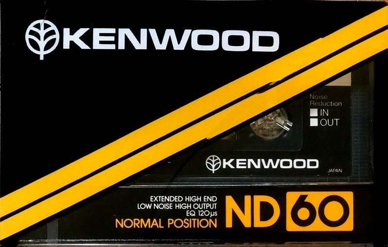 Compact Cassette:  Kenwood - ND 60