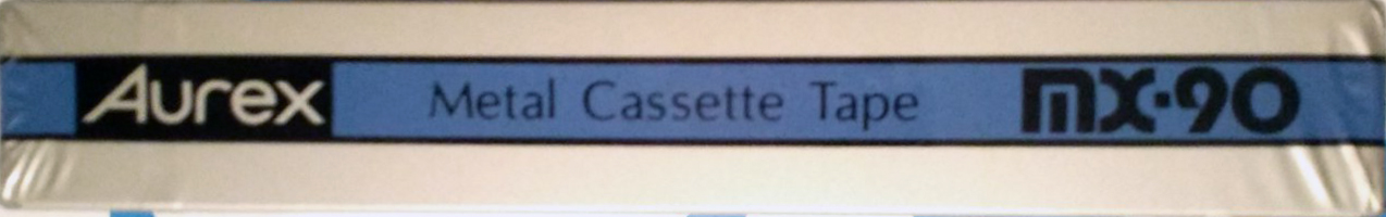 Compact Cassette Aurex MX 90 Type IV Metal 1987 Japan
