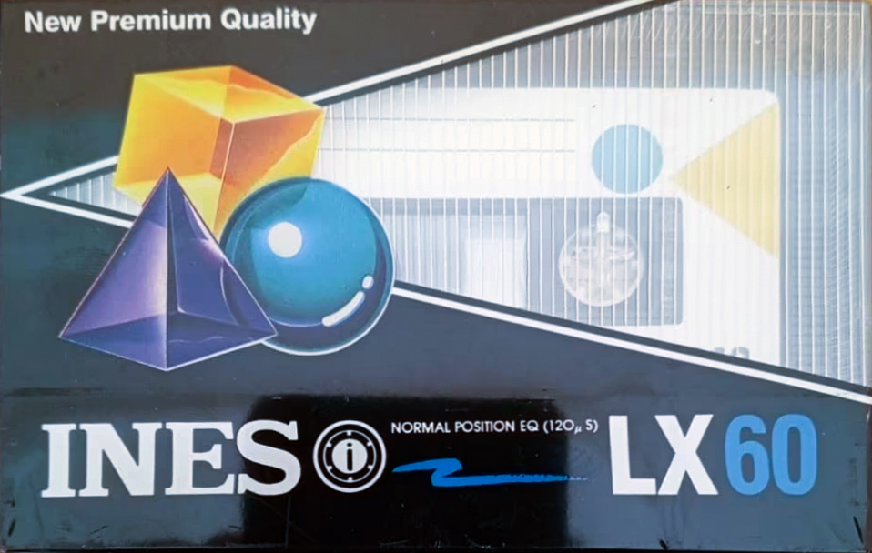 Compact Cassette Ines LX 60 Type I Normal 1990 Maroc