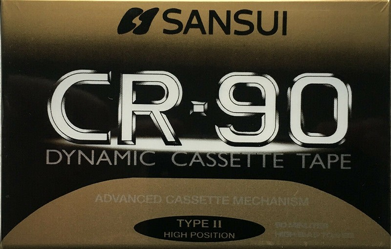 Compact Cassette:  Sansui - CR 90