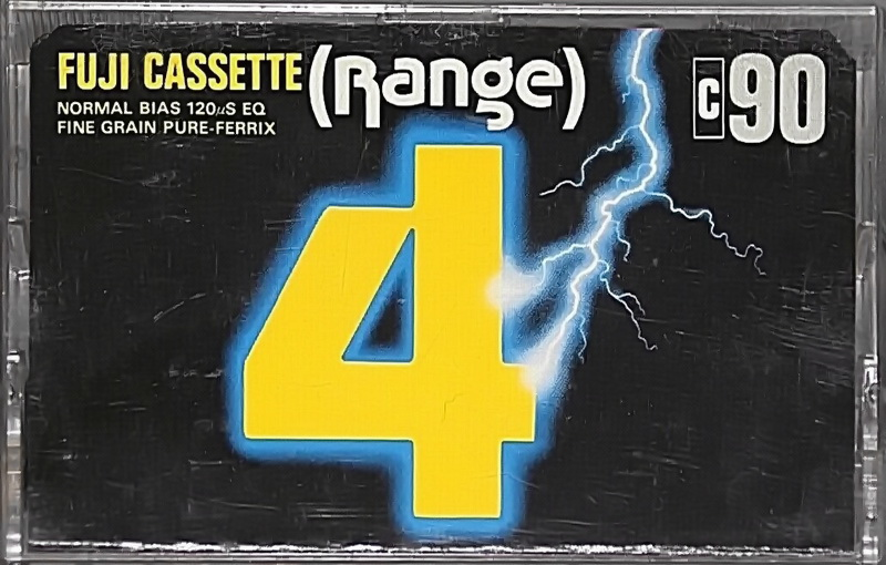 Compact Cassette Fuji Range 4 90 Type I Normal 1977 Japan