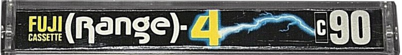 Compact Cassette Fuji Range 4 90 Type I Normal 1977 Japan
