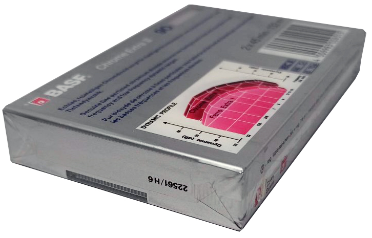 Compact Cassette BASF Chrome Extra II 90 Type II Chrome 1987 Germany