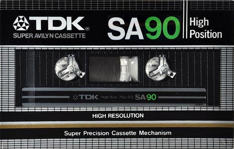 Compact Cassette: TDK  - SA 90