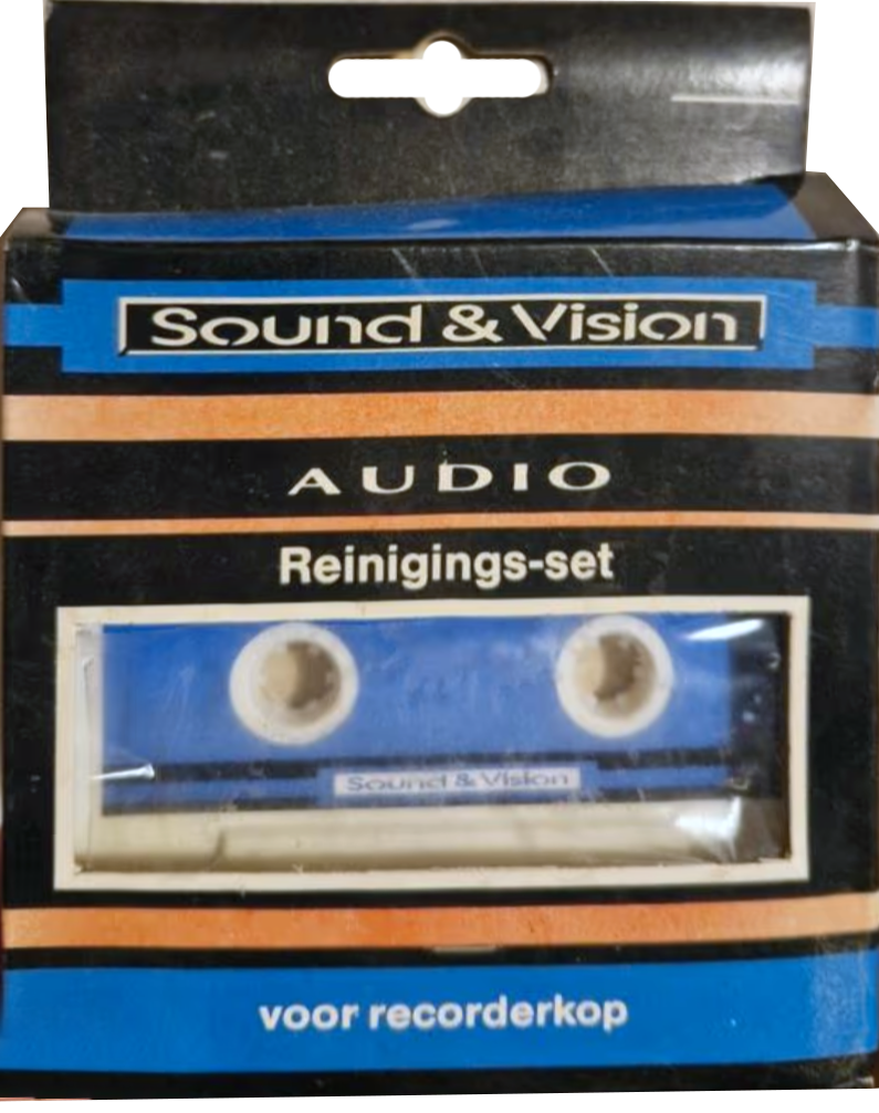 Blister Sound and Vision Cleaning Cassette 1985 Netherlands