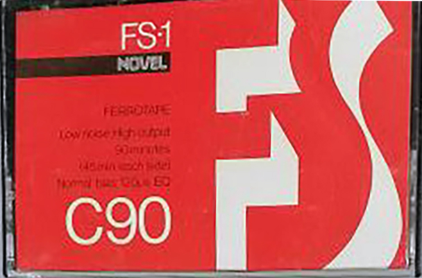 Compact Cassette Novel FS-1 90 Type I Normal 1980 Japan