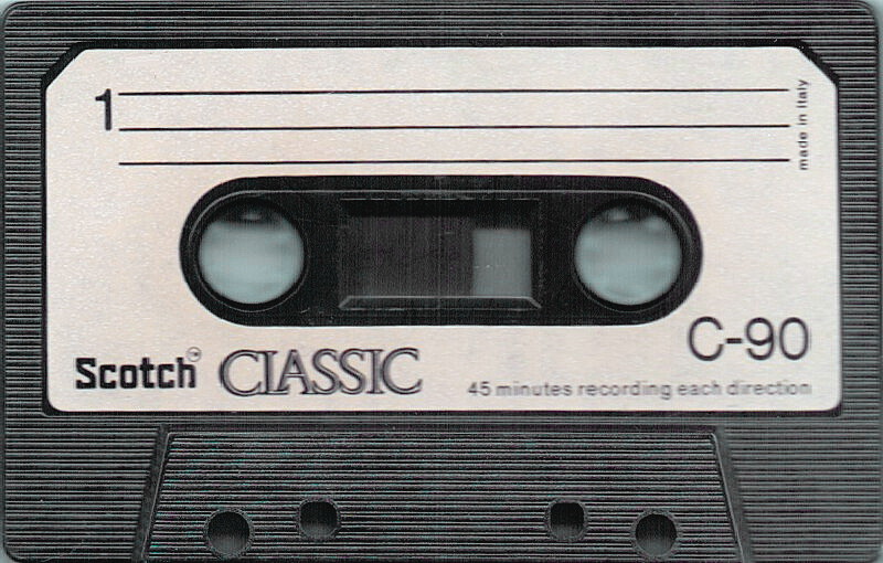 Compact Cassette: 3M Scotch - Classic 90