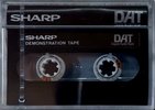 Digital Audio Tape Sharp "DAT Pure Sound" Demonstration Tape Japan
