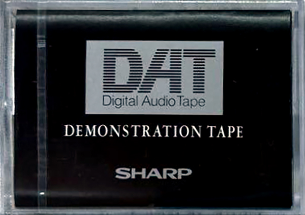 Digital Audio Tape Sharp "DAT Pure Sound" Demonstration Tape Japan