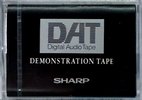Digital Audio Tape Sharp "DAT Pure Sound" Demonstration Tape Japan