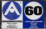 Compact Cassette Audiomasters 60 Type I Normal Brazil