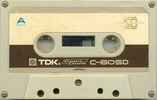 Compact Cassette TDK SD 60 Type I Normal 1970 Europe