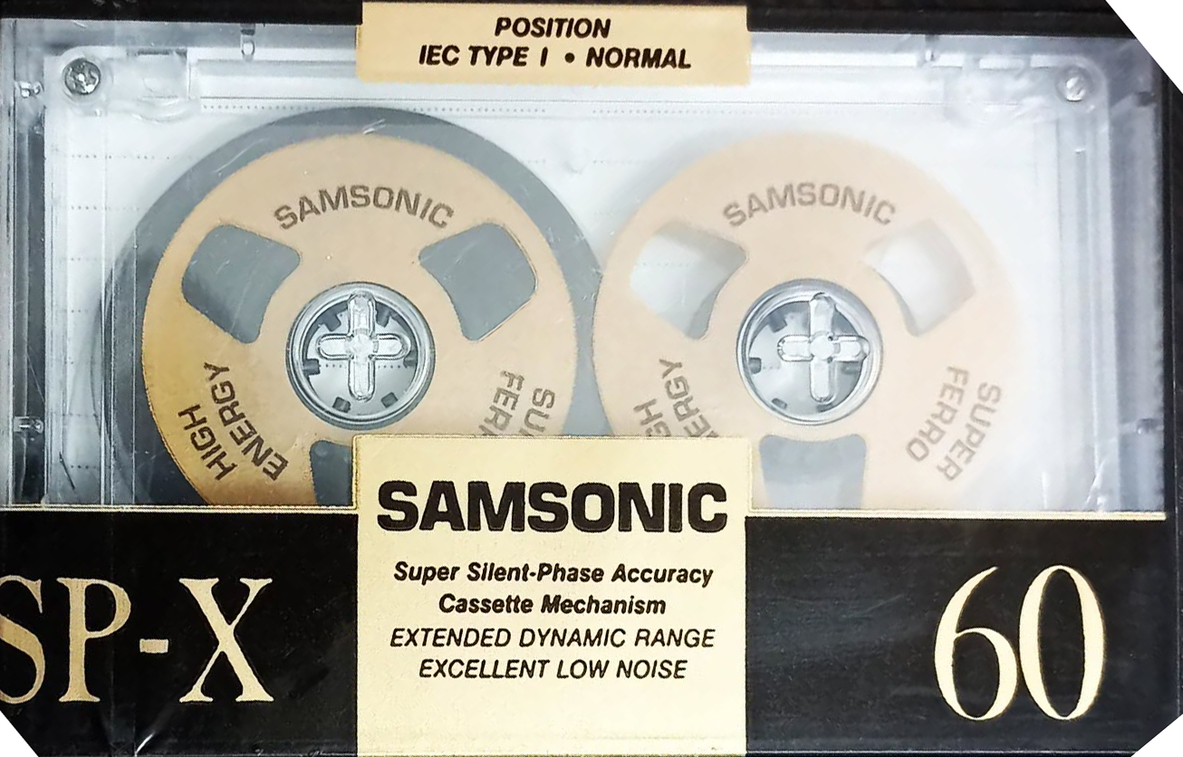 Compact Cassette Samsonic SF-X 60 Type I Normal Europe