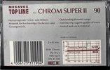 Compact Cassette Megavox 90 "Top Line" Type II Chrome Germany
