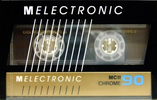 Compact Cassette Melectronic MC II 90 Type II Chrome 1987 Switzerland