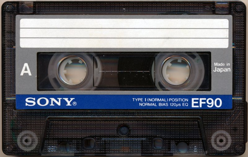 Compact Cassette: Sony  - Super EF 90