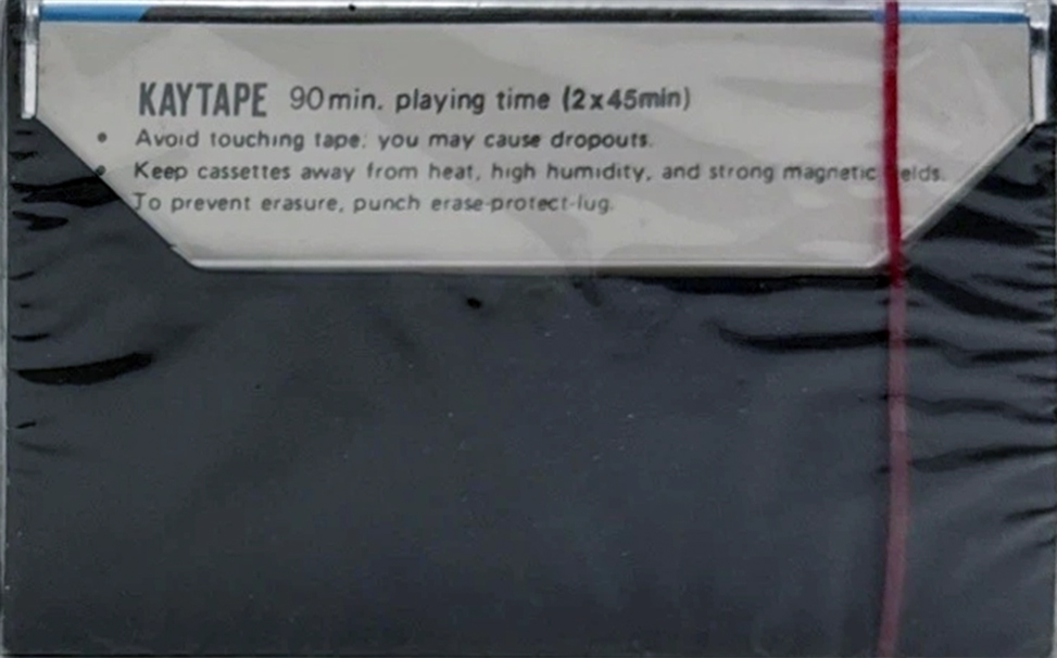 Compact Cassette Kaytape 90 Type I Normal 1980 China