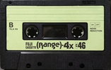 Compact Cassette Fuji Range 4X 46 Type II Chrome 1977 Japan