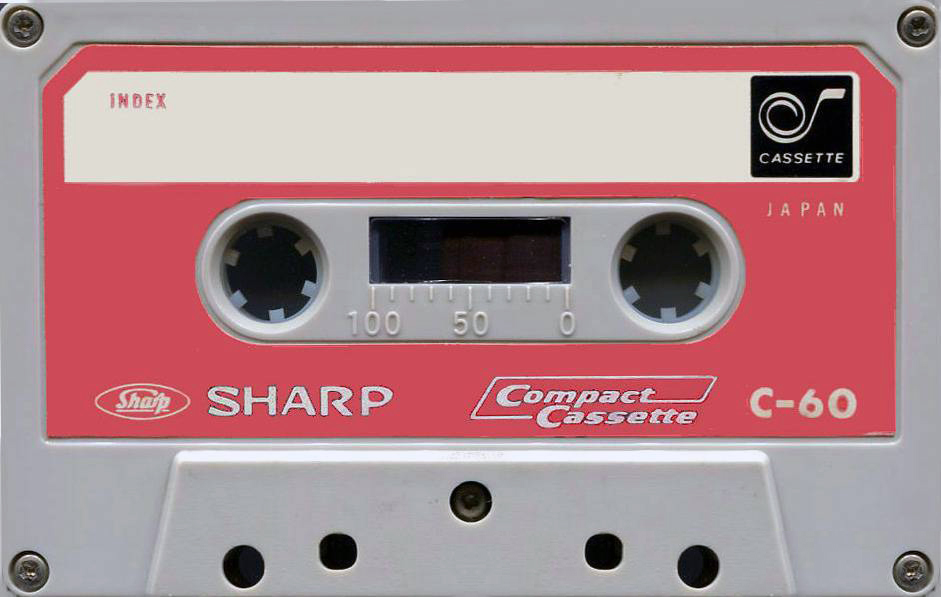 Compact Cassette Sharp 60 Type I Normal 1969 Worldwide