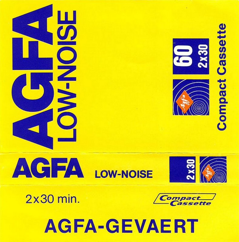 Compact Cassette AGFA 60 Type I Normal 1979 Europe