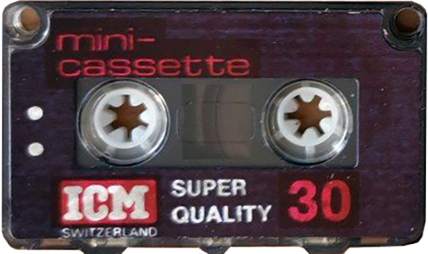 Microcassette ICM 30 Type I Normal Europe