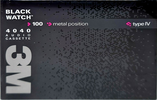 Compact Cassette 3M 4040 100 Type IV Metal 1989 USA
