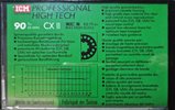 Compact Cassette ICM CX II 90 Type II Chrome 1990 Europe
