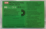 Compact Cassette ICM CX II 90 Type II Chrome 1990 Europe
