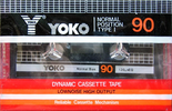 Compact Cassette Yoko 90 Type I Normal 1987 Worldwide