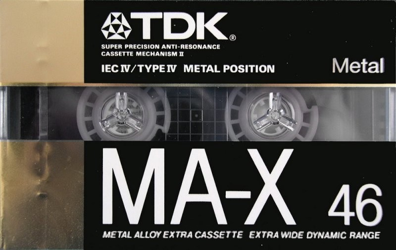 Compact Cassette: TDK  - MA-X 46