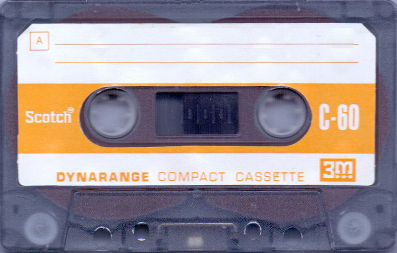 Compact Cassette Scotch Dynarange 60 Type I Normal 1971 Europe