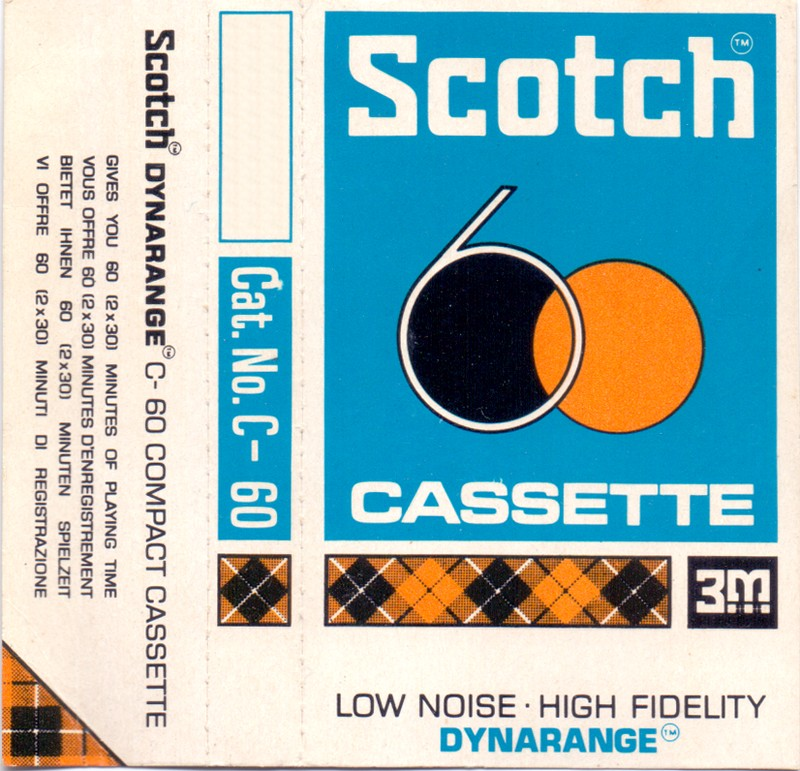 Compact Cassette: 3M Scotch - Dynarange 60