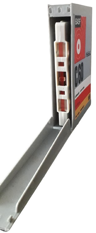Compact Cassette BASF 60 "Plastic case" Type I Normal 1969 Europe
