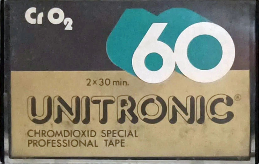 Compact Cassette Unitronic 60 Type II Chrome 1979 Europe