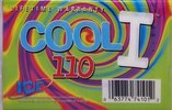 Compact Cassette ICE COOL 110 "Blue" Type I Normal 1996 USA