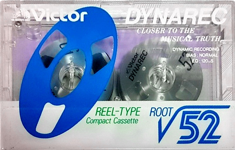 Compact Cassette Victor Dynarec Root 52 "DAR/52SL" Type I Normal 1986 Japan
