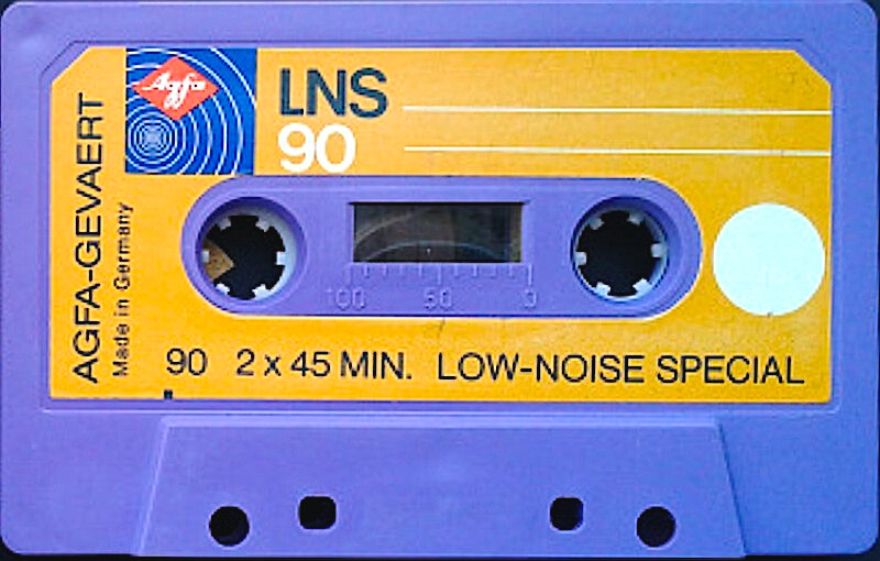 Compact Cassette: AGFA  - LNS 90