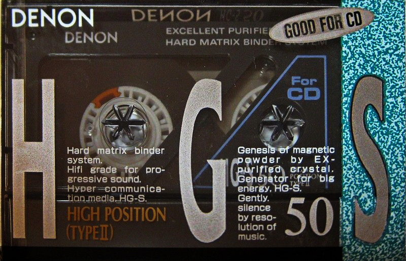 Compact Cassette: Nippon Columbia / Denon Denon - HG-S 50