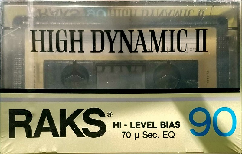 Compact Cassette: RAKS  - High Dynamic II 90