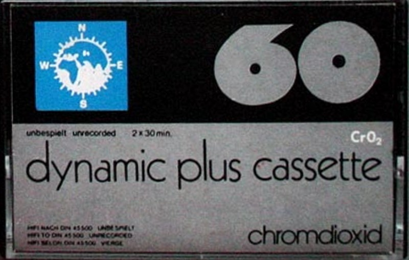 Compact Cassette Egro 90 Type II Chrome 1979 Germany